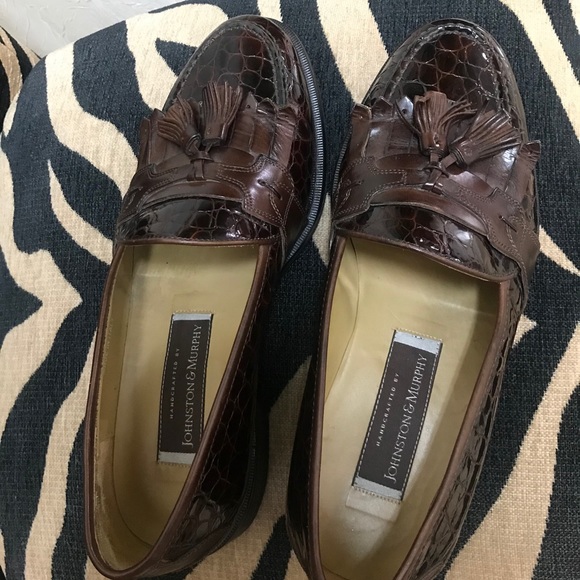 Johnston & Murphy Shoes Men’s Brown size 9 W - Picture 5 of 8